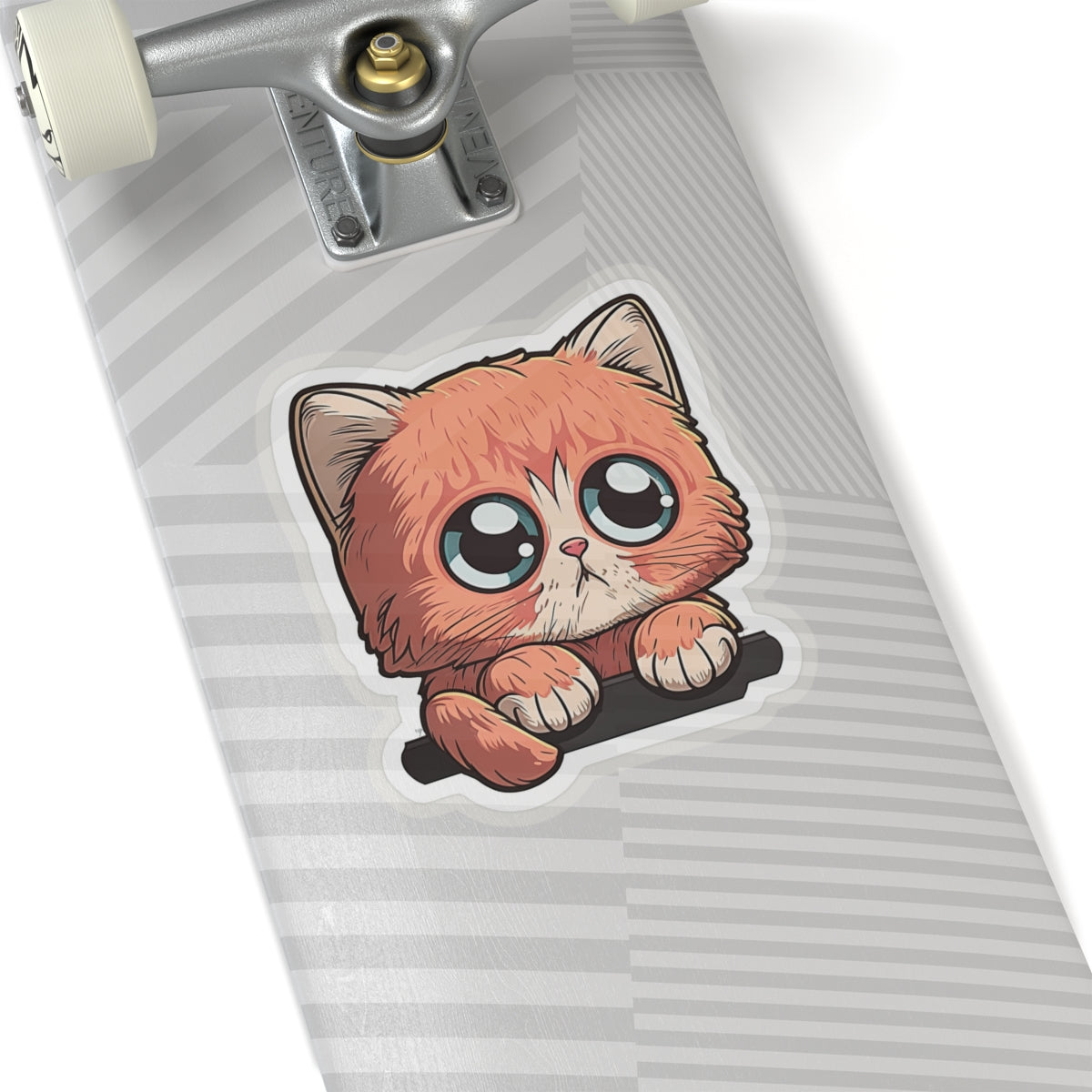 Kiss-Cut Sticker of cute funny cat kitten for your collection