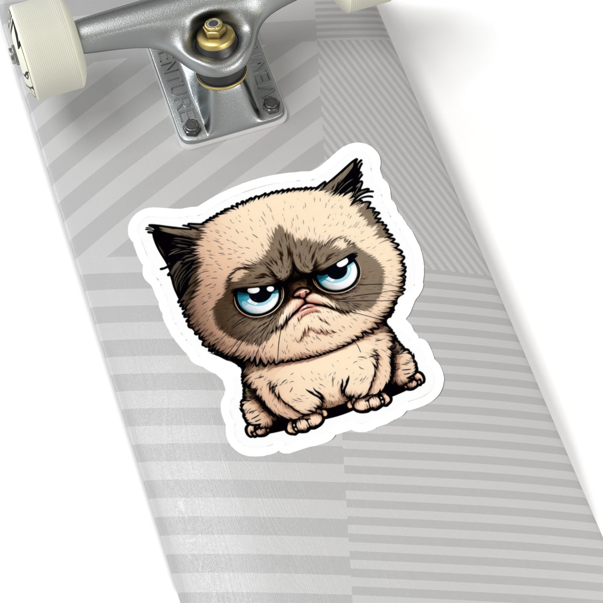 Kiss-Cut Sticker of cute funny cat kitten for your collection