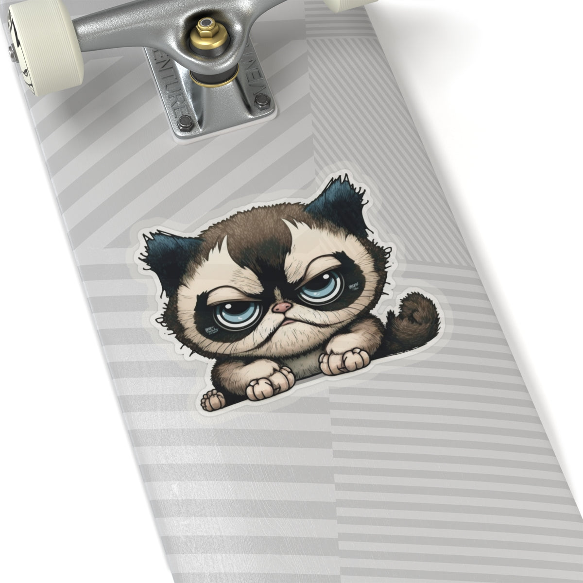 Kiss-Cut Sticker of cute funny cat kitten for your collection