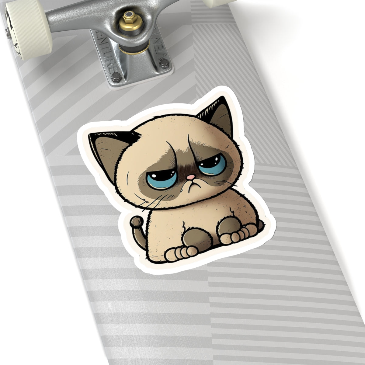 Kiss-Cut Sticker of cute funny cat kitten for your collection