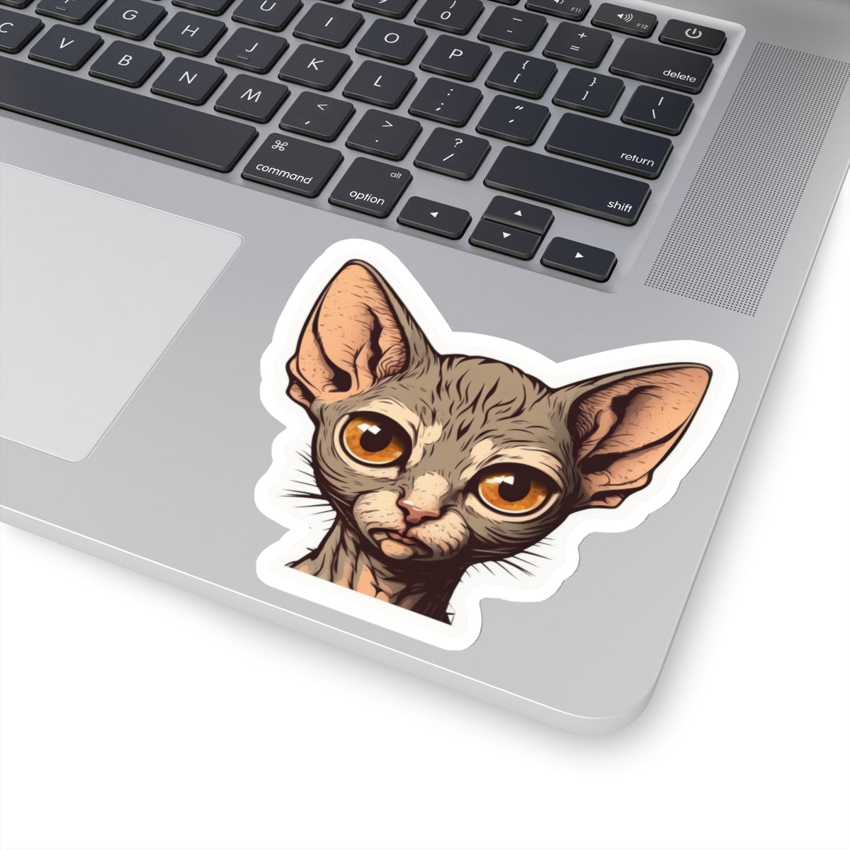 Kiss-Cut Sticker of cute funny sphinx cat kitten for your collection