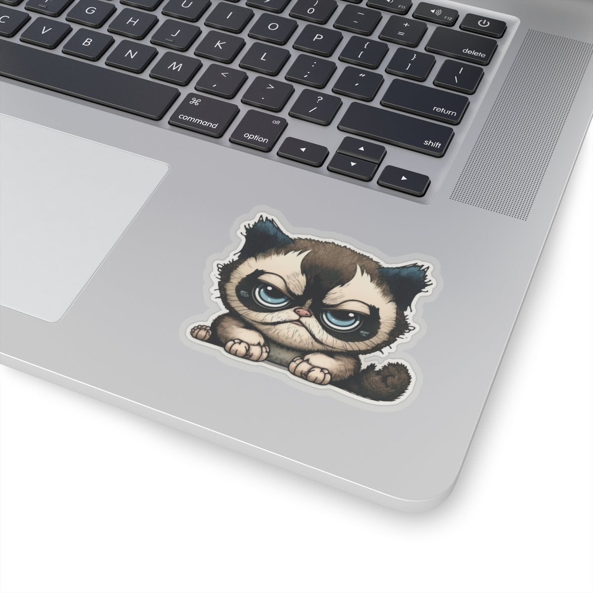 Kiss-Cut Sticker of cute funny cat kitten for your collection