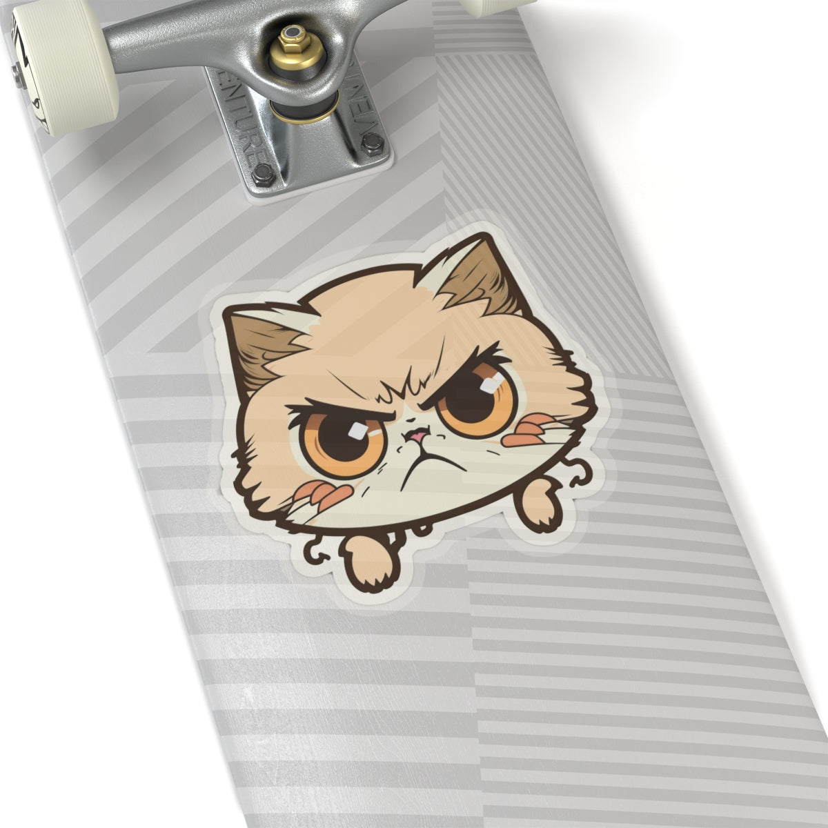 Kiss-Cut Sticker of cute funny anime cat kitten for your collection