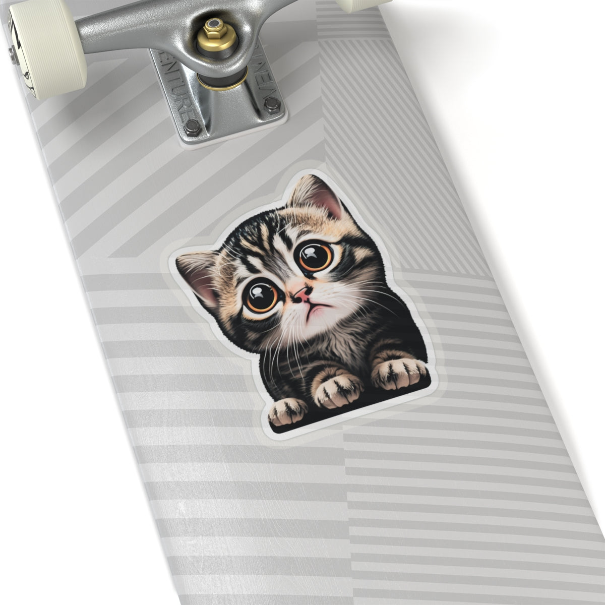 Kiss-Cut Sticker of cute funny cat kitten for your collection
