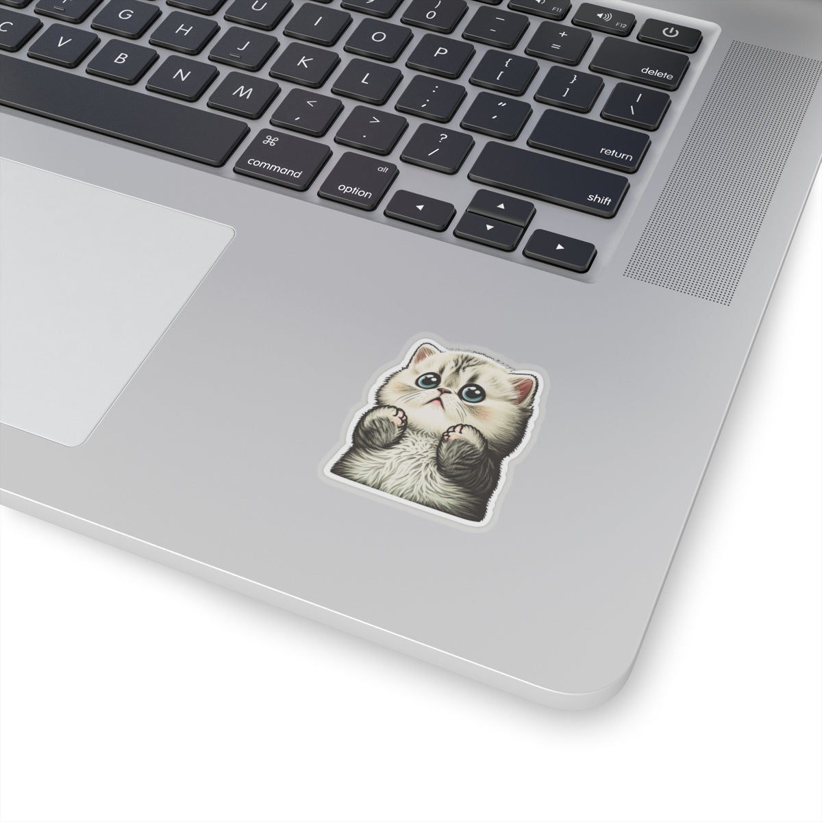 Kiss-Cut Sticker of cute funny cat kitten for your collection