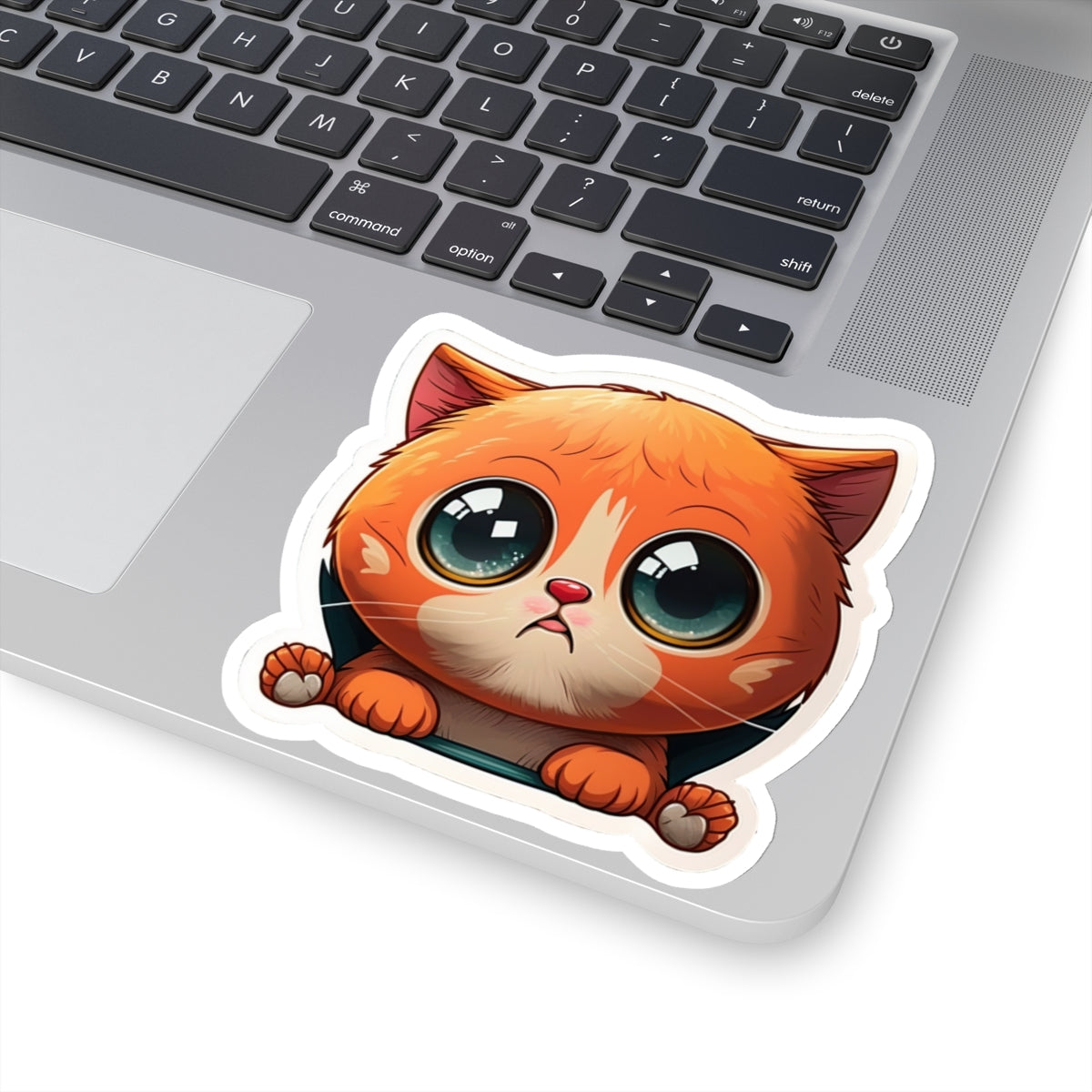 Kiss-Cut Sticker of cute funny cat kitten for your collection