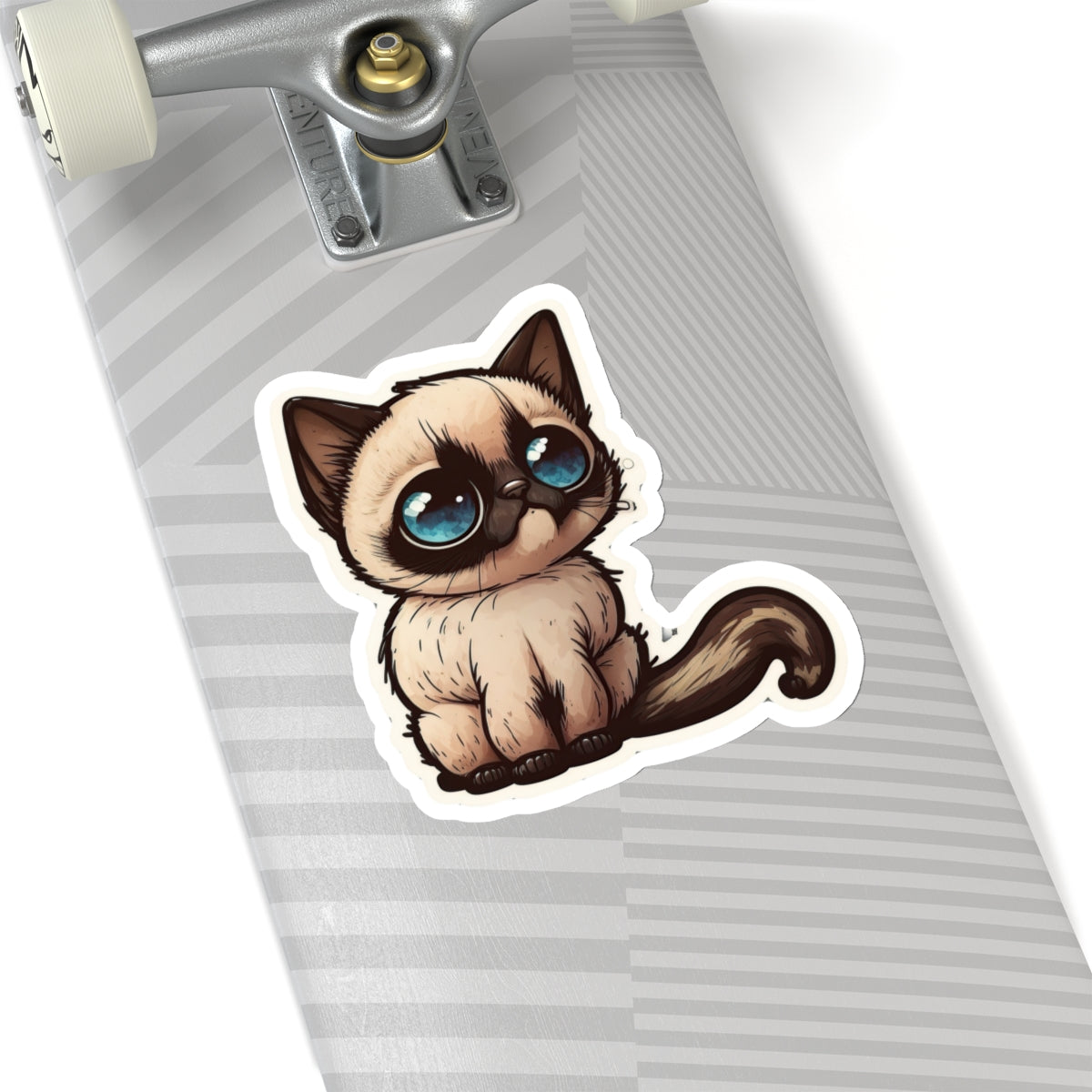 Kiss-Cut Sticker of cute funny cat kitten for your collection