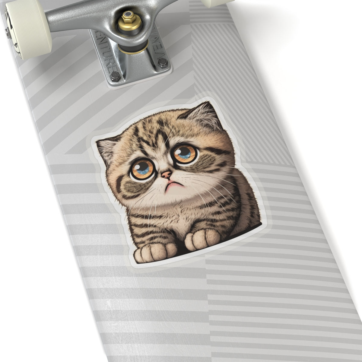 Kiss-Cut Sticker of cute funny cat kitten  for your collection