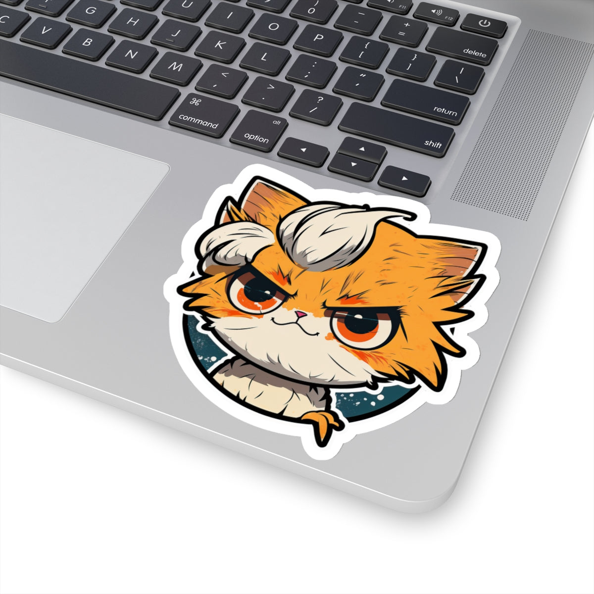 Kiss-Cut Sticker of cute funny anime cat kitten for your collection