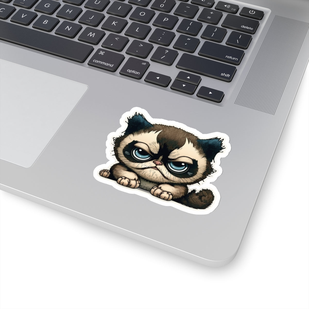 Kiss-Cut Sticker of cute funny cat kitten for your collection