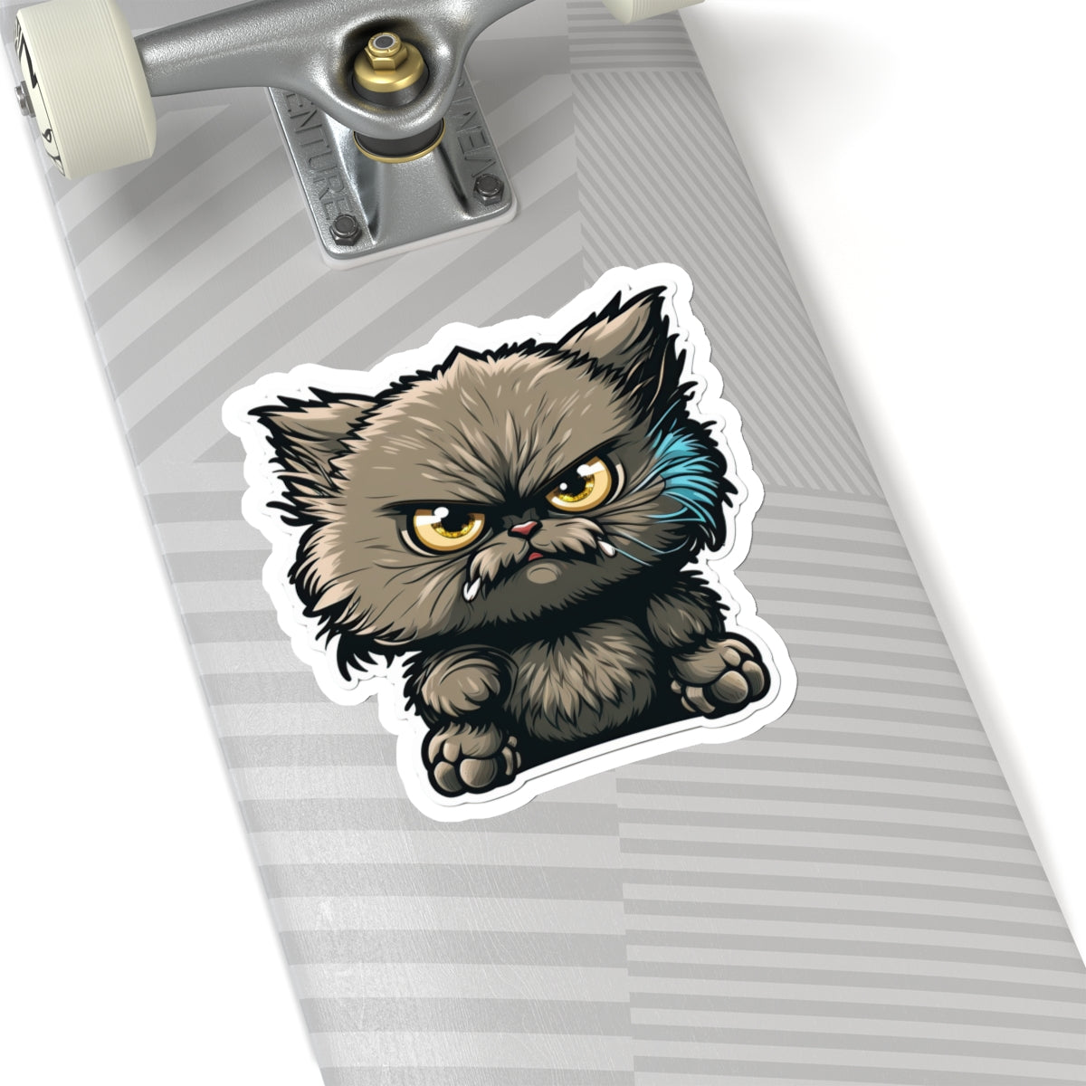 Kiss-Cut Sticker of cute funny cat kitten for your collection