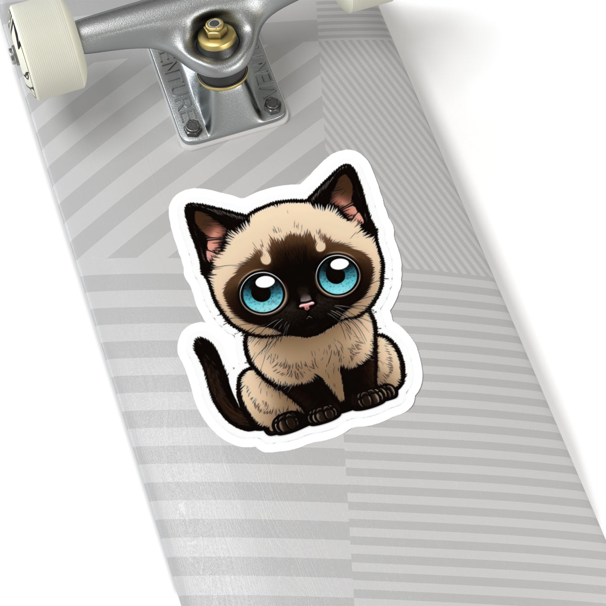 Kiss-Cut Sticker of cute funny cat kitten for your collection