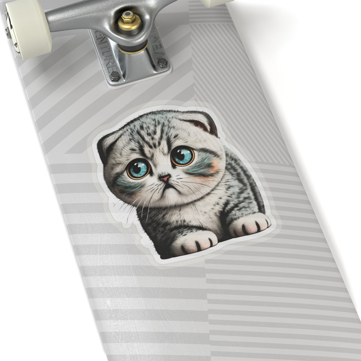 Kiss-Cut Sticker of cute funny cat kitten  for your collection
