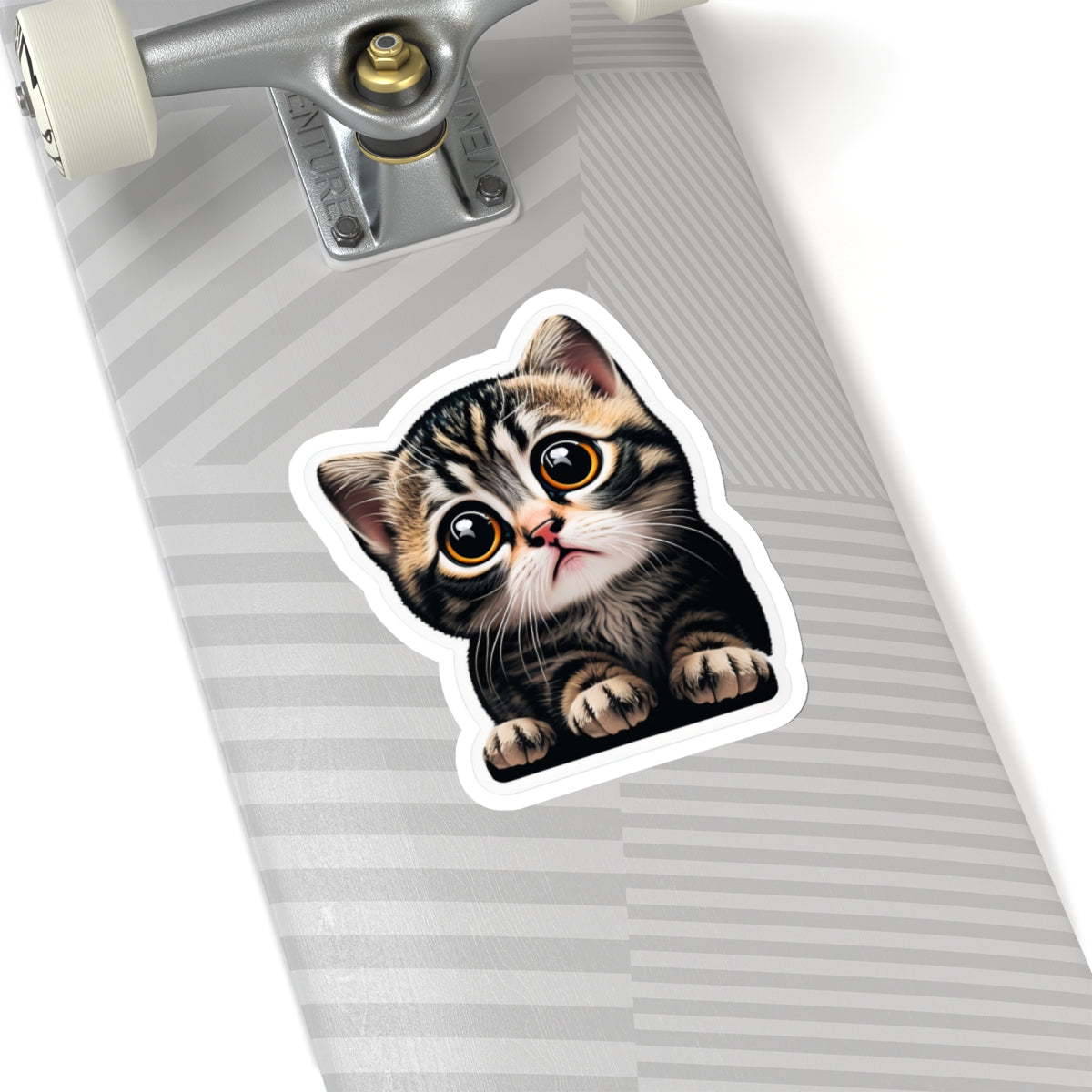 Kiss-Cut Sticker of cute funny cat kitten for your collection