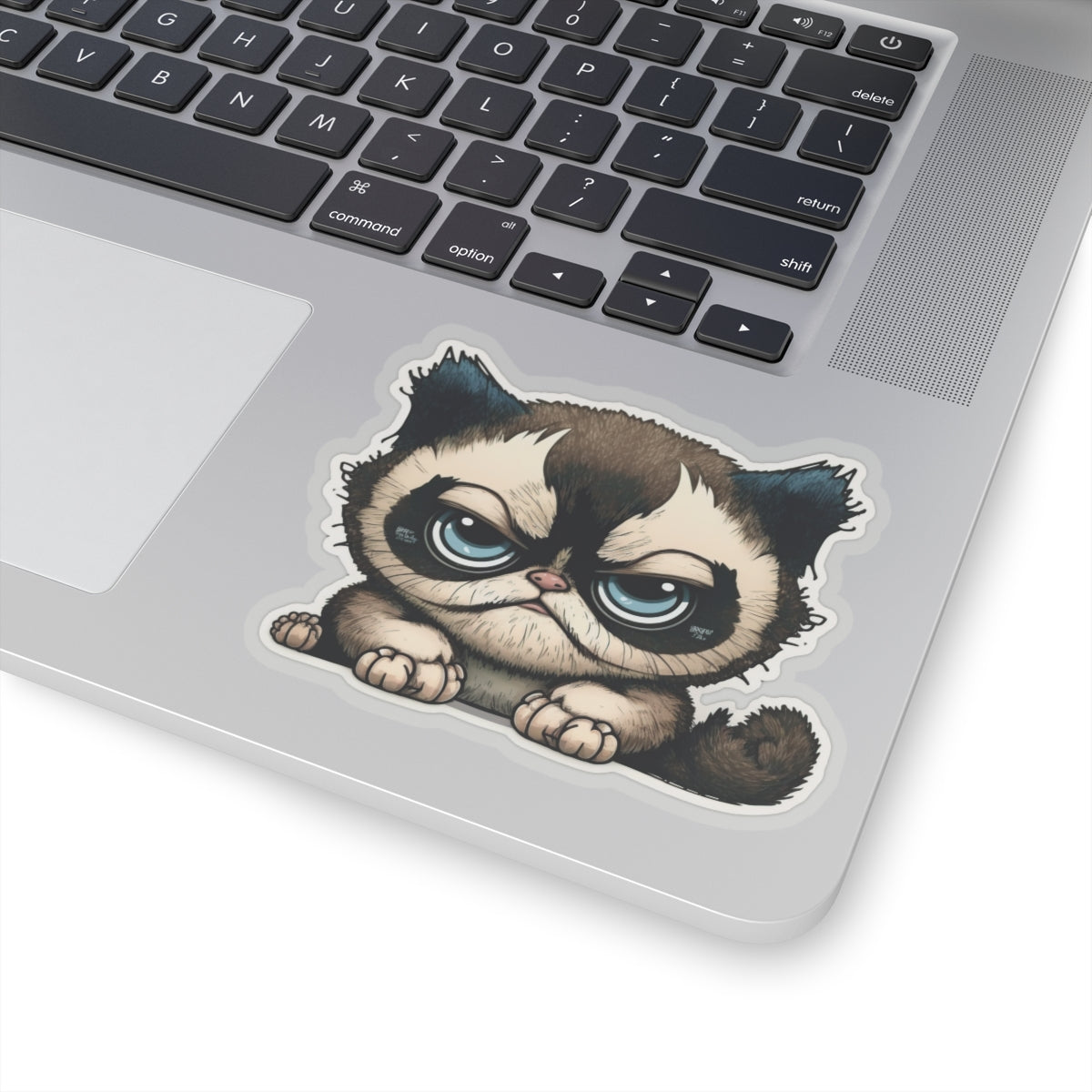 Kiss-Cut Sticker of cute funny cat kitten for your collection