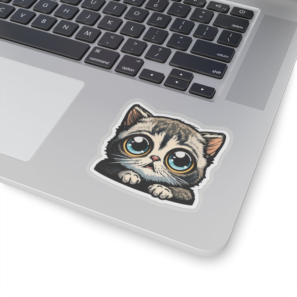 Kiss-Cut Sticker of cute funny cat kitten for your collection