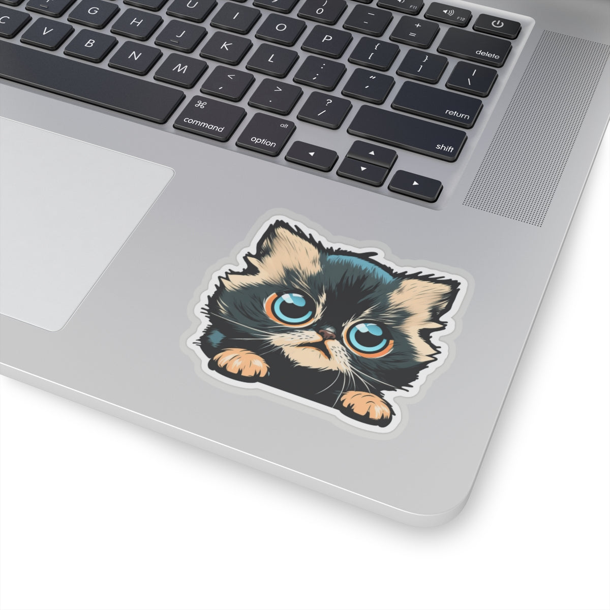 Kiss-Cut Sticker of cute funny cat kitten for your collection