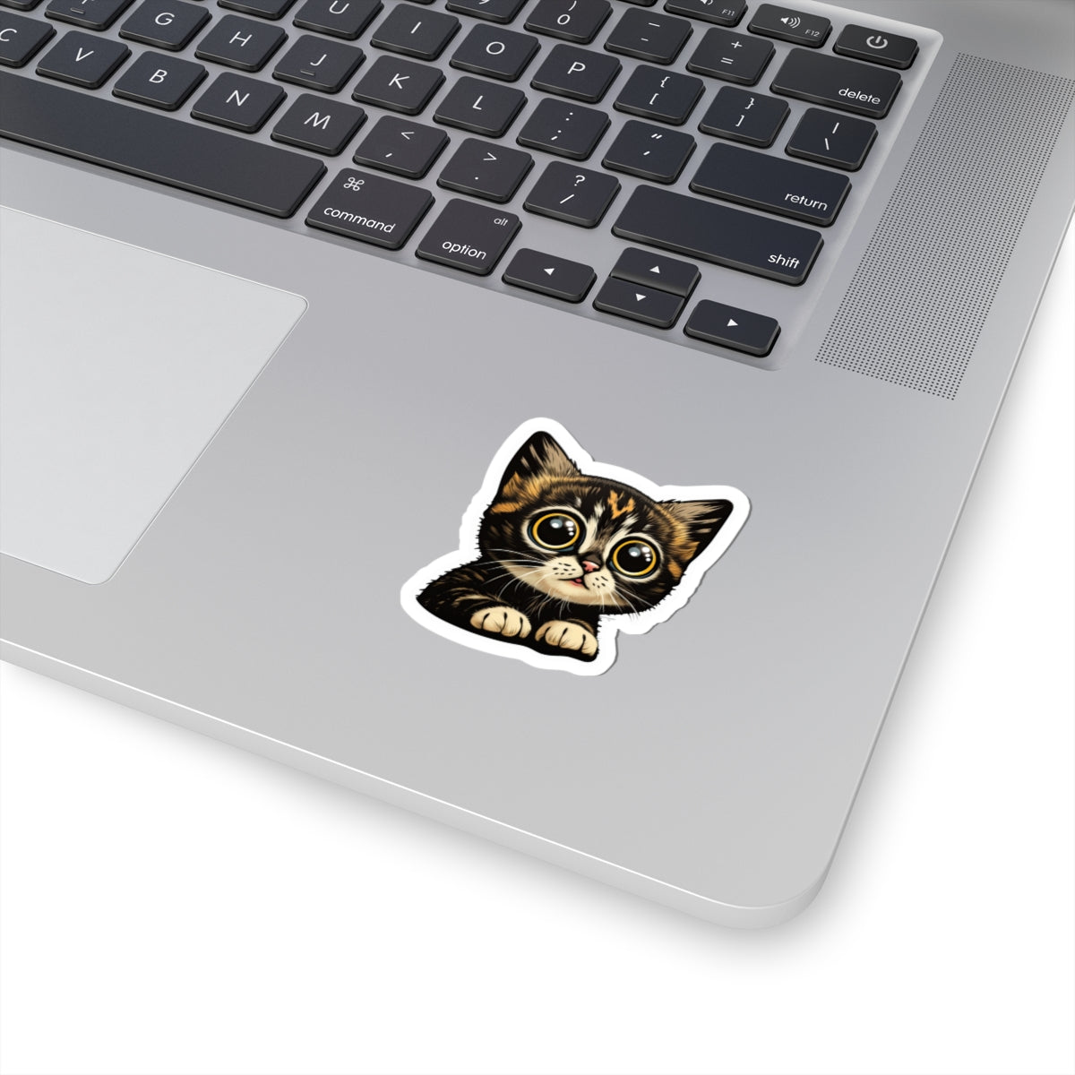 Kiss-Cut Sticker of cute funny cat kitten for your collection
