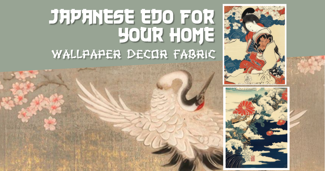 Whispers of Petals in Silence: Spirit of Japanese Edo for Your Interior