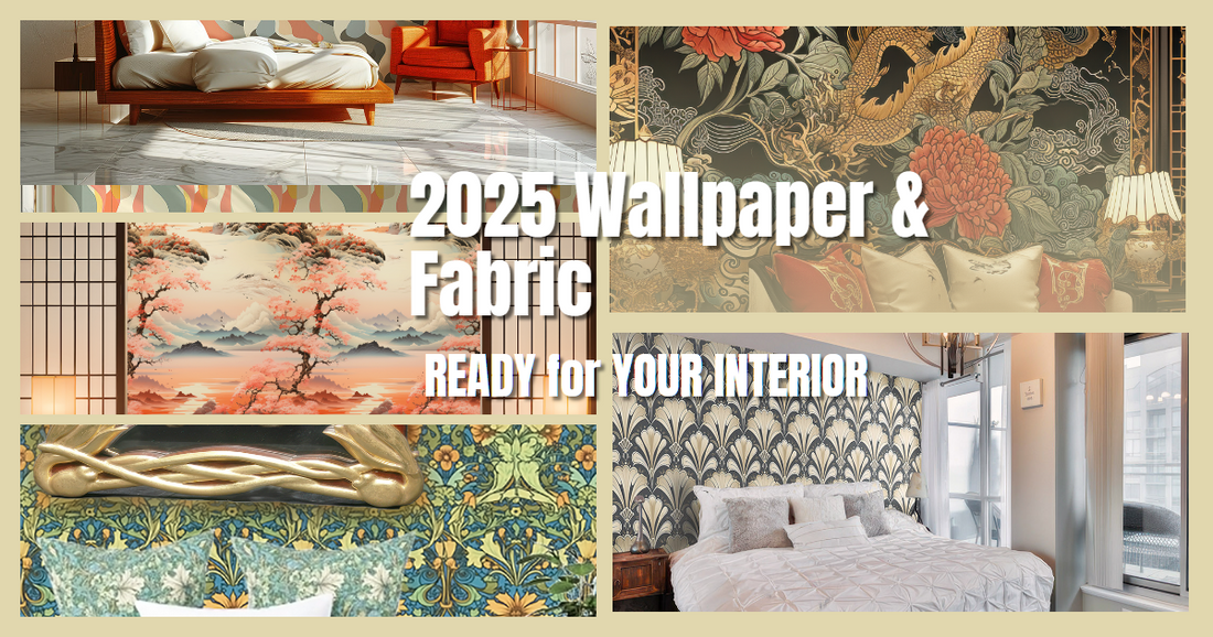 Discover 2026 Wallpaper & Fabric Trends Ready for your Interior