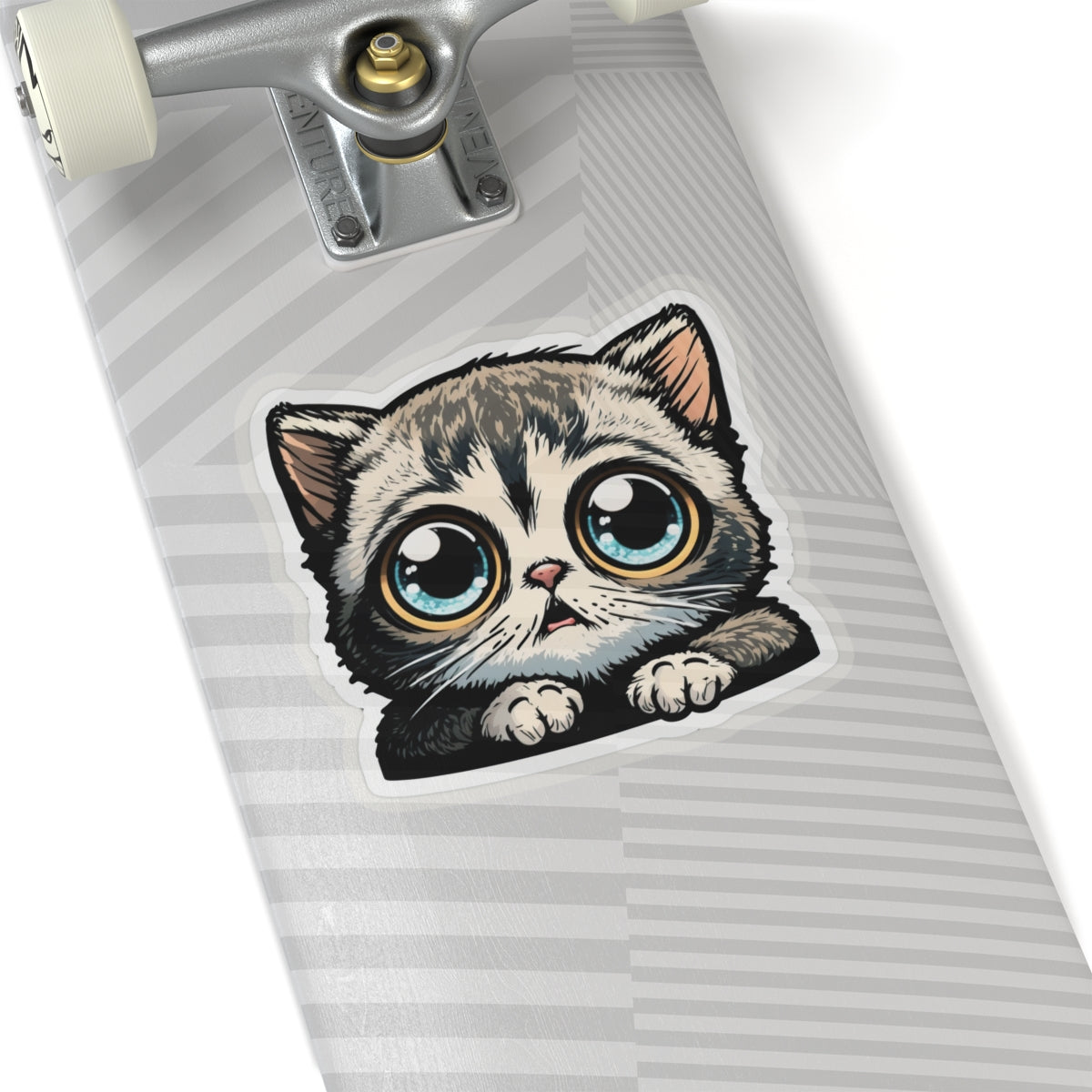 Kiss-Cut Sticker of cute funny cat kitten  for your collection