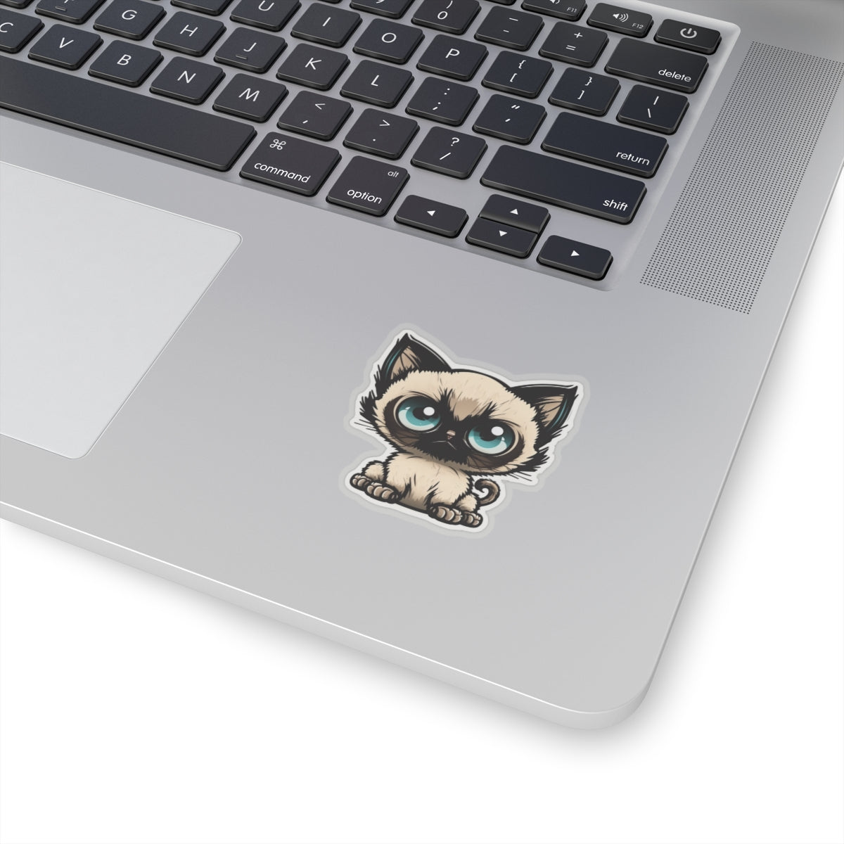 Kiss-Cut Sticker of cute funny siamise cat kitten  for your collection