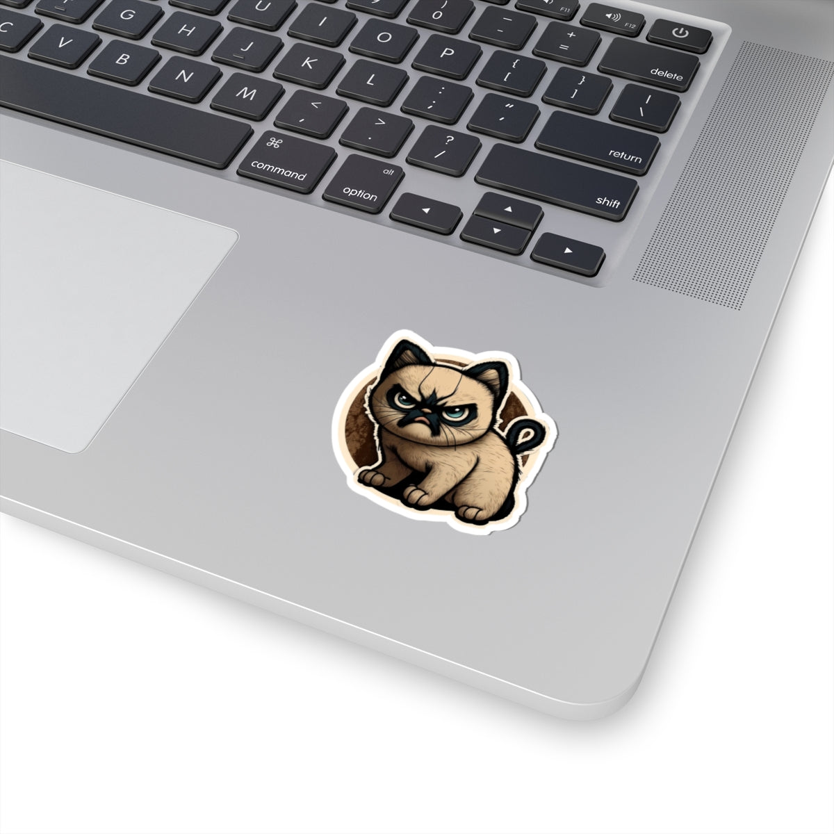 Kiss-Cut Sticker of cute funny siamise cat kitten  for your collection