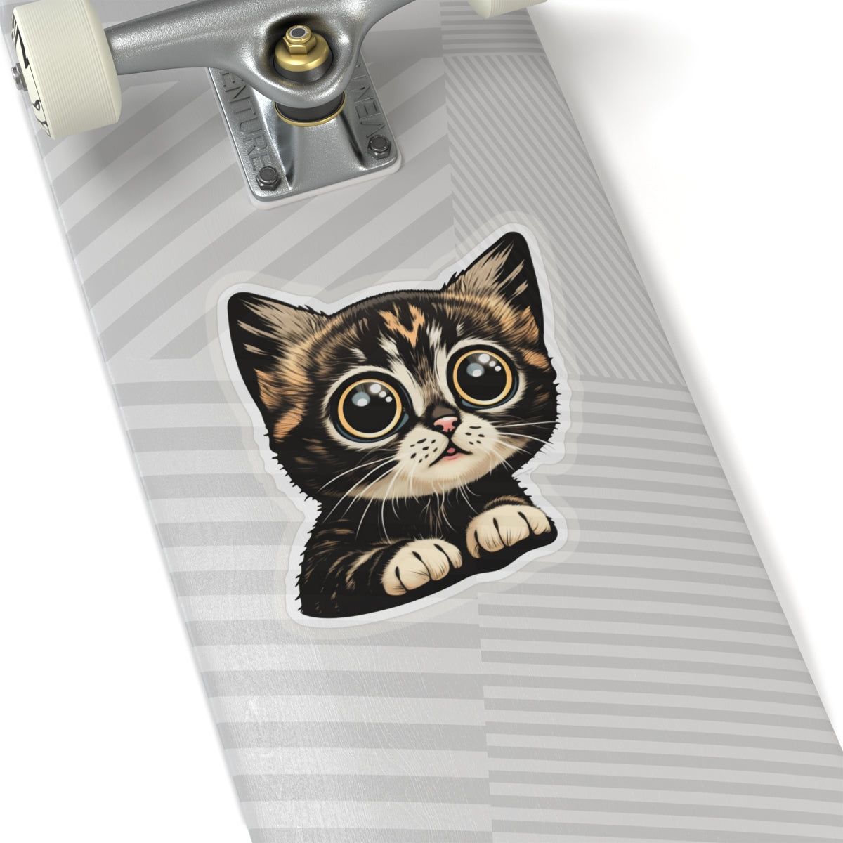 Kiss-Cut Sticker of cute funny cat kitten  for your collection