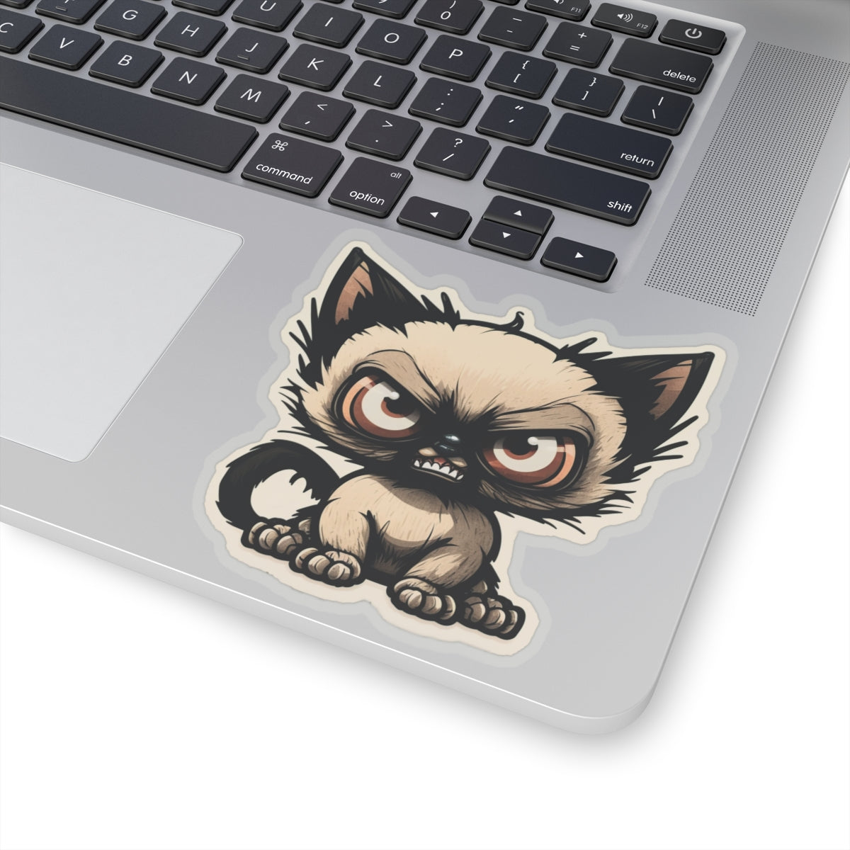 Kiss-Cut Sticker of cute funny siamise cat kitten  for your collection