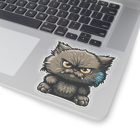 Kiss-Cut Sticker of cute funny cat kitten  for your collection
