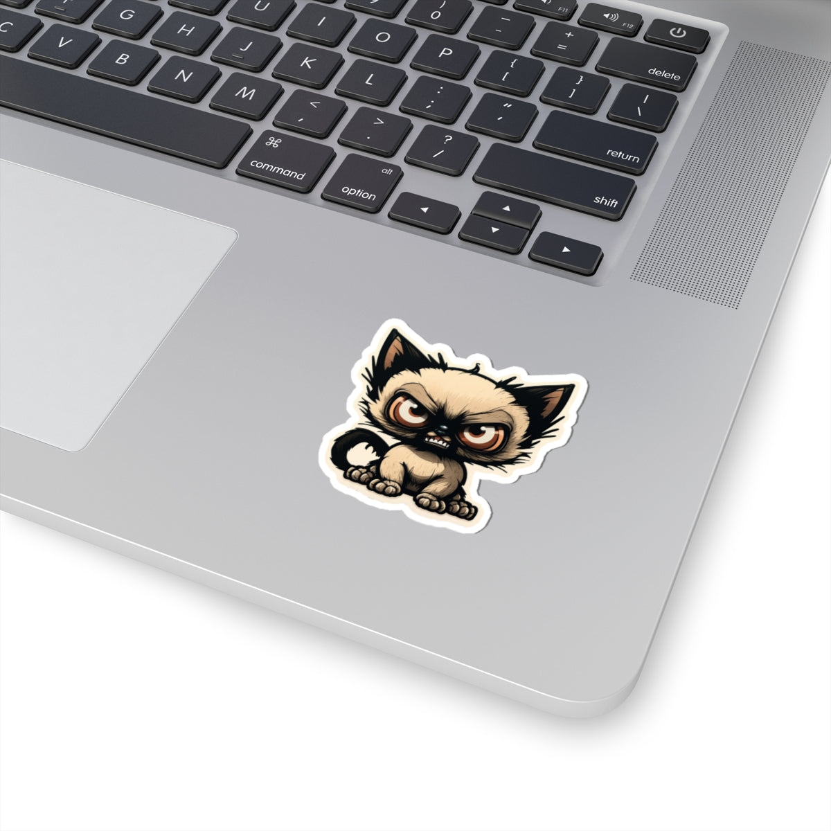 Kiss-Cut Sticker of cute funny siamise cat kitten  for your collection