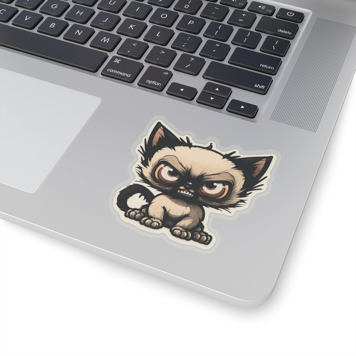 Kiss-Cut Sticker of cute funny siamise cat kitten  for your collection