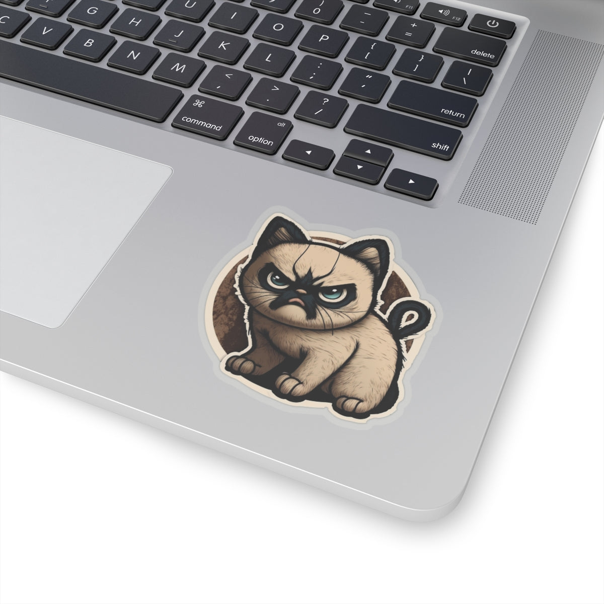 Kiss-Cut Sticker of cute funny siamise cat kitten  for your collection