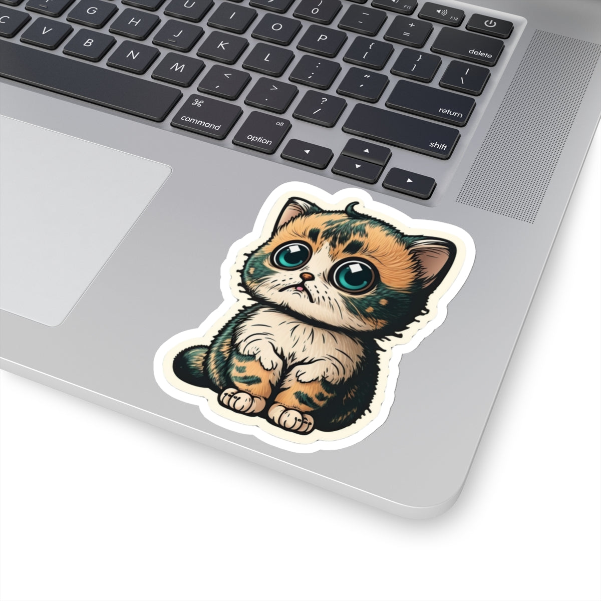 Kiss-Cut Sticker of cute funny cat kitten  for your collection
