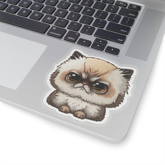Kiss-Cut Sticker of cute funny cat kitten  for your collection