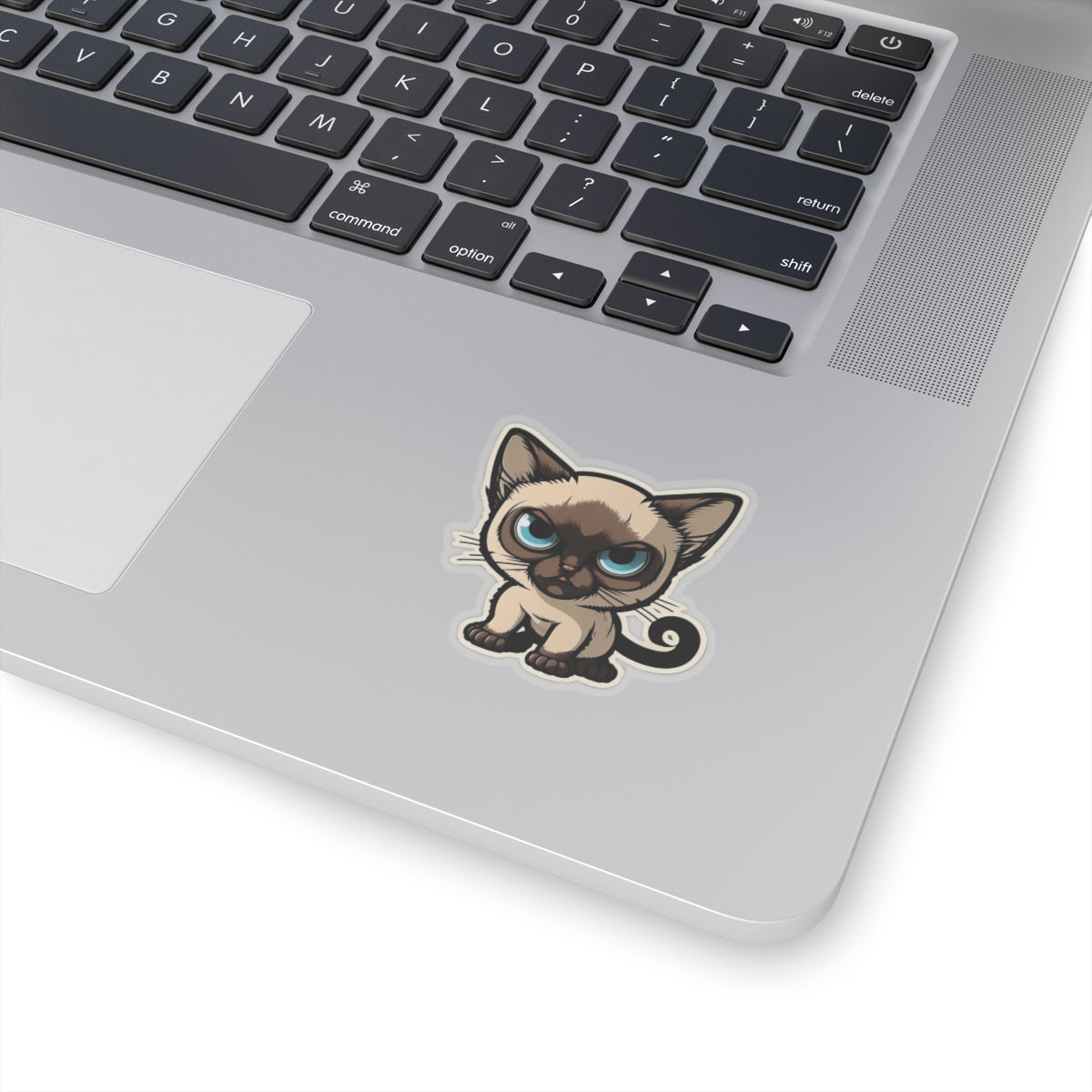Kiss-Cut Sticker of cute funny siamise cat kitten  for your collection