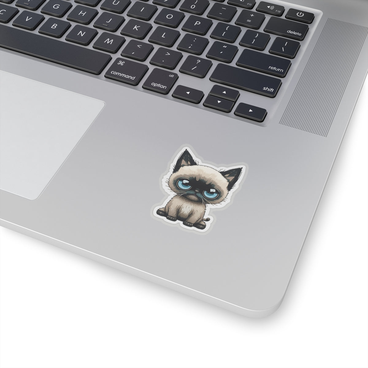 Kiss-Cut Sticker of cute funny siamise cat kitten  for your collection