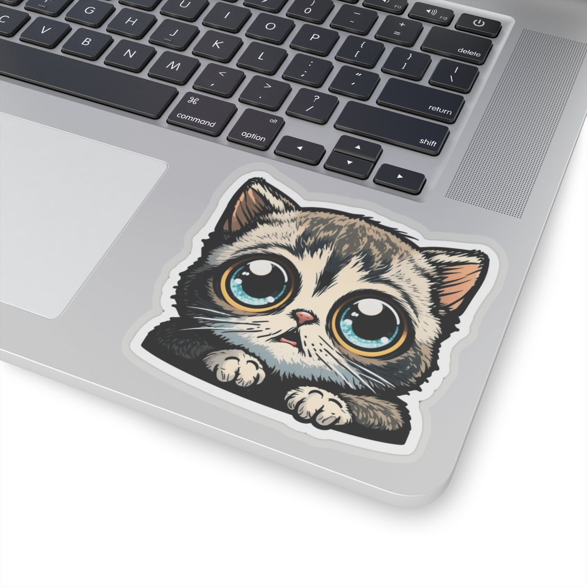 Kiss-Cut Sticker of cute funny cat kitten  for your collection